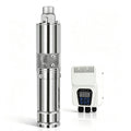 3 Inch DC Solar Submersible Screw Water Pump, Screw Impeller, 80W‑1300W, for Deep Well Remote Water Supply & Farm Irrigation