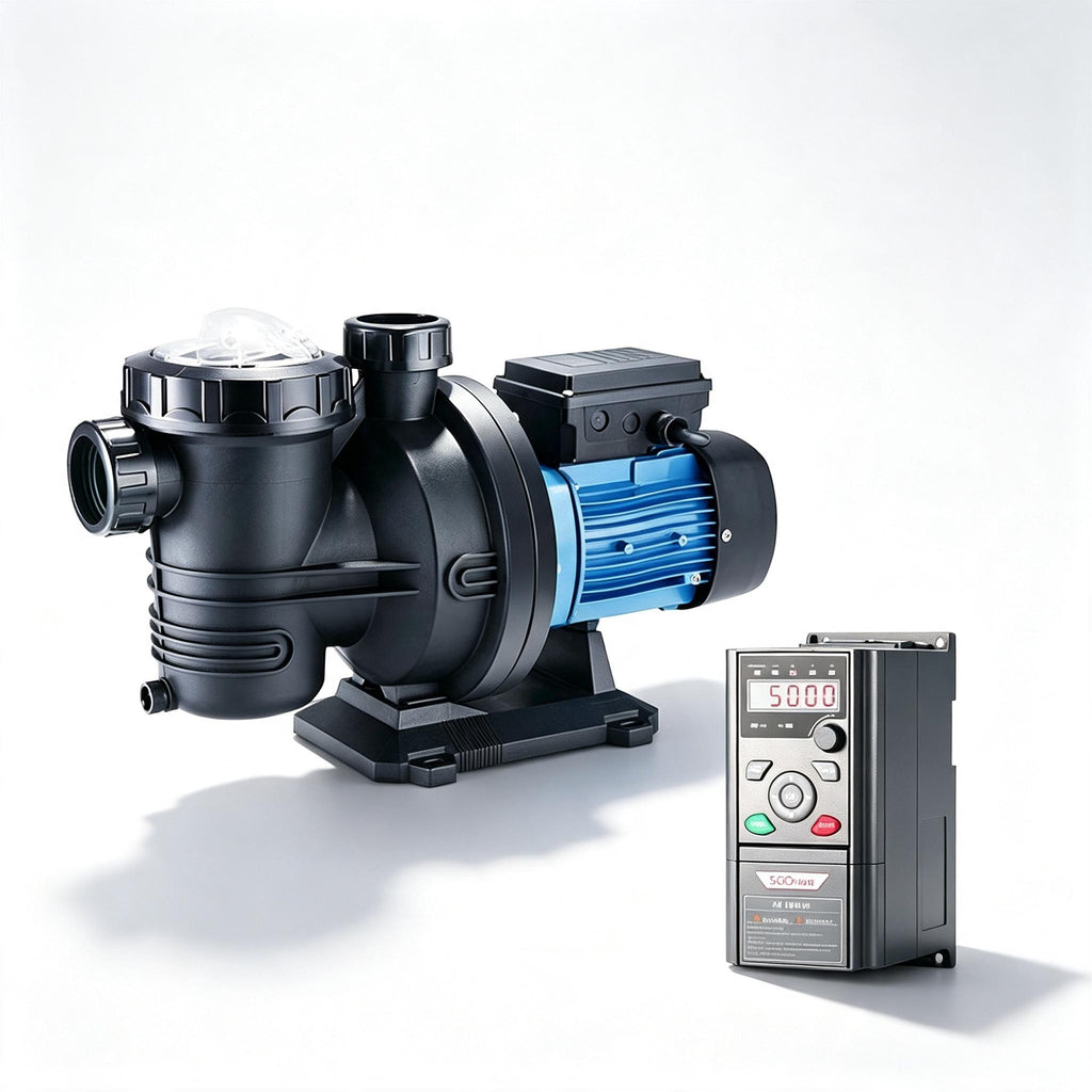 Solar Powered Swimming Pool Pump Complete Kit, Self-Priming Solar Pool Water Pump for Above Ground & Inground Pools