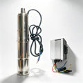 Economic Brushless DC Solar Submersible Pump 180W‑750W, Cost‑Effective Deep Well Water Pump for Off‑Grid Irrigation