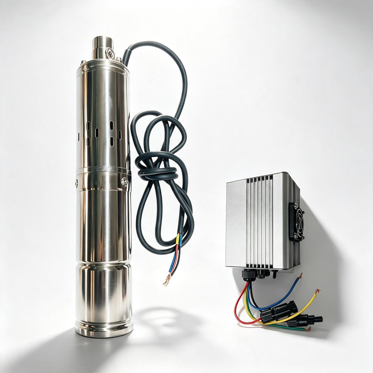 Economic Brushless DC Solar Submersible Pump 180W‑750W, Cost‑Effective Deep Well Water Pump for Off‑Grid Irrigation