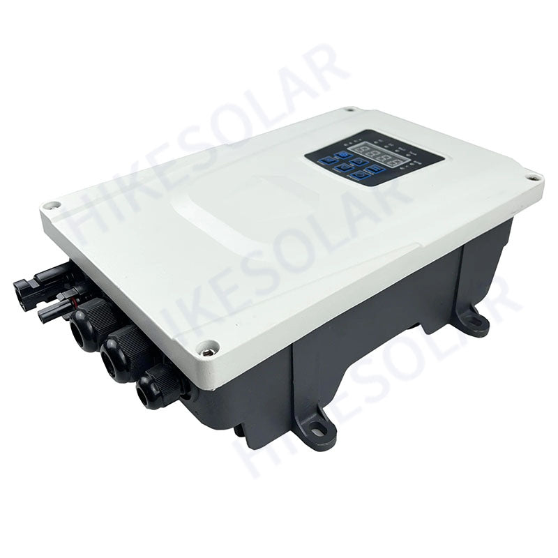 Hybrid AC/DC Solar Pump Controller with MPPT, 900W‑3000W, Full Protection for Solar Submersible Water Pump