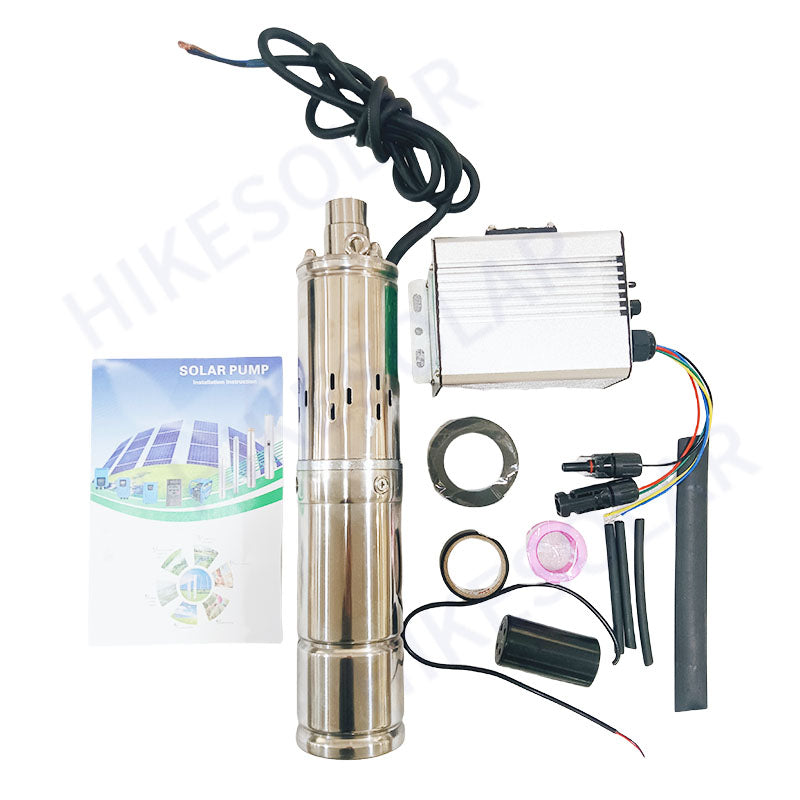 Economic Brushless DC Solar Submersible Pump 180W‑750W, Cost‑Effective Deep Well Water Pump for Off‑Grid Irrigation