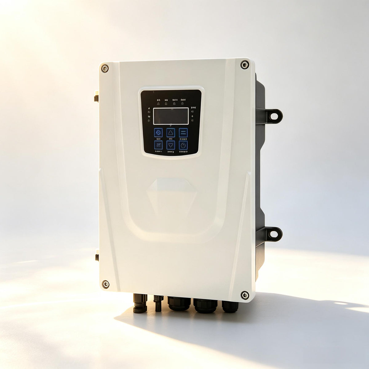 Hybrid AC/DC Solar Pump Controller with MPPT, 900W‑3000W, Full Protection for Solar Submersible Water Pump